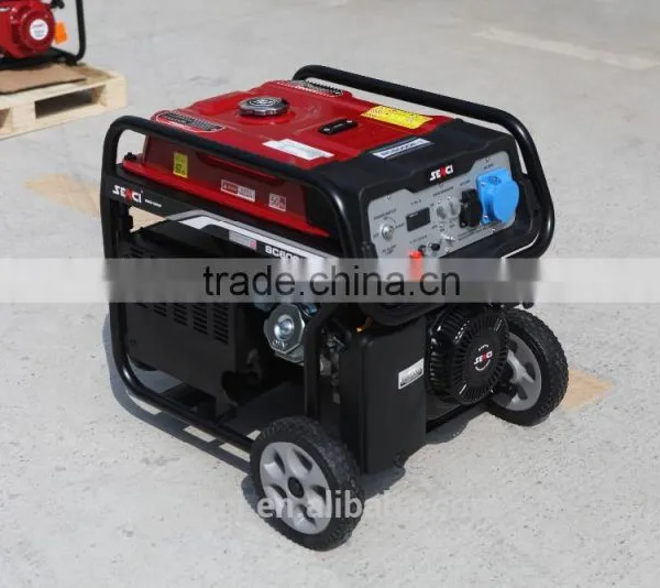 5KW Mini Air Cooling Gasoline Power Electrical Start Generator photo-4