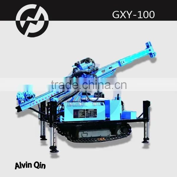 Borewell Drilling Rig GXY-100 Hydraulic Air Water Drilling Rig photo-2
