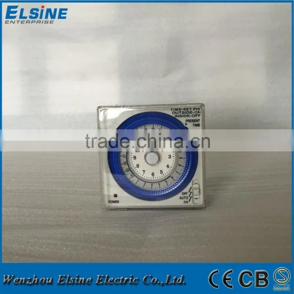 AC 220V 110V Non Power Failure 24 Hours Mechanical Time Switch TB-37 photo-2
