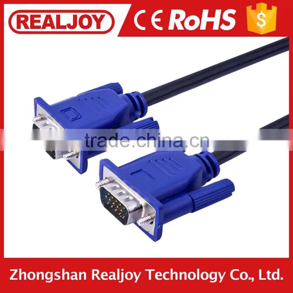 New Coming High Definition Male To Male 3+4 Vga Cable