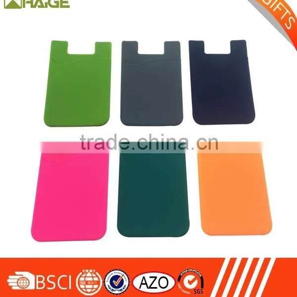 Hot Sale Silicone Smart Wallet/3m Adhesive Sticker Silicone Card Holder photo-2