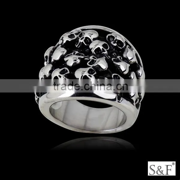 145315 Bridesmaid Imitation Jewellery Making Man Steel Ring
