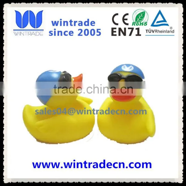 Serial Number Print Sunglasses Bath Rubber Race Duck photo-2