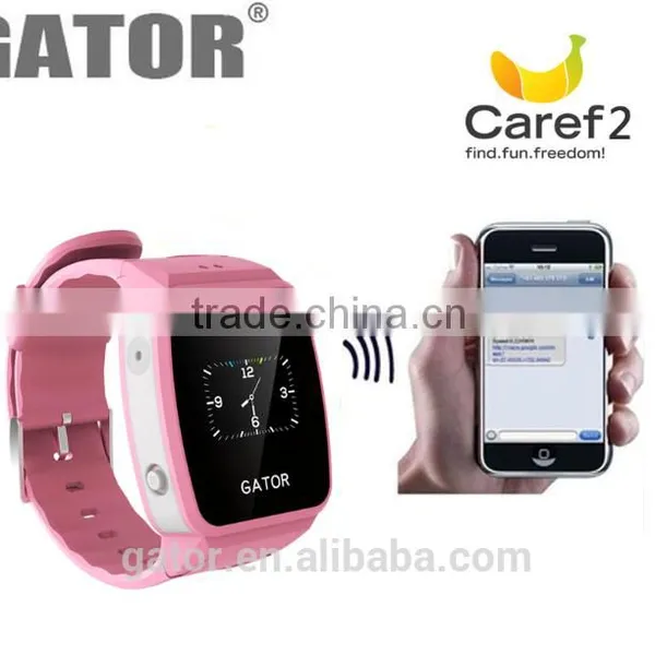 Smallest Gps Gsm Watch Tracker for Kids -Gator Caref Watch photo-3