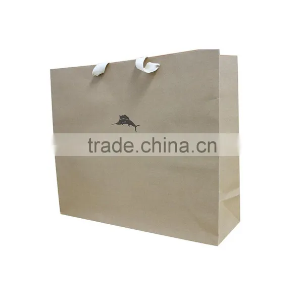 Custom Printed Fsc Cheap Kraft Paper Bag photo-3