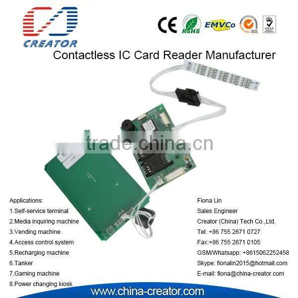 Access Security System USB Interface RFID Contactless Card Reader photo-2