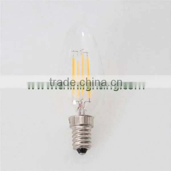 ul Fcc Pse ce Rohs C35 Led Bulb 230v 2700k C35 E14 Led Filament C35 Led Torpedo Chandelier Bulb photo-2