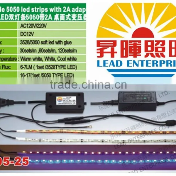 Sensor 3528 LED Strip With Touch Dimmer Adapter photo-2