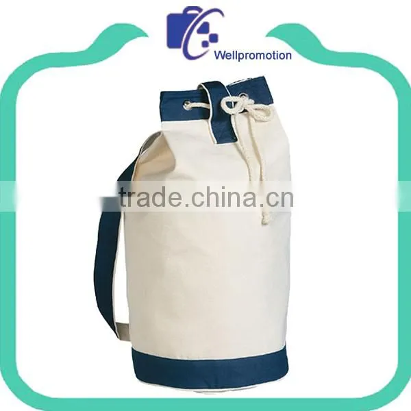 Wholesale Portable Cotton Canvas Sailor Bag With Shoulder Strap photo-5