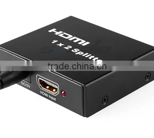 4k@60hz Hdmi Splitter Metal Housing Hdmi Splitter V1.3 1 Input 2 Output Hdmi 2.0 Splitter photo-4