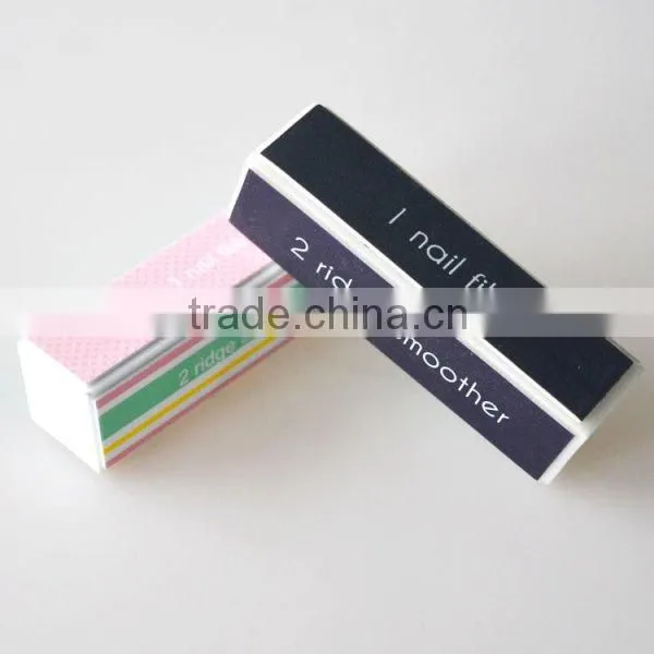 OEM Custom Portable 4 Sides Nail Buffer Block Nail Polish Buffer Manicure Tools Nails Factory photo-3