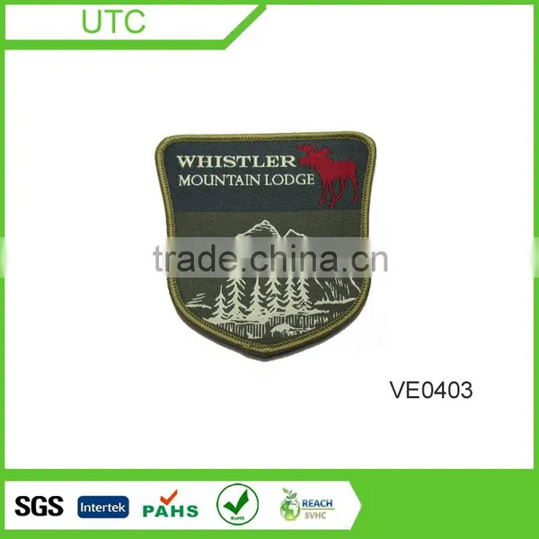 Custom Logo Woven Label Patch for Garment