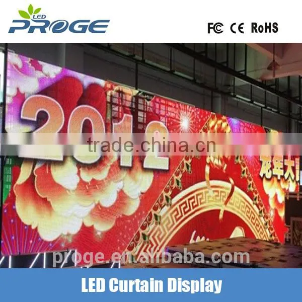 P6 Outdoor Flexible Led Display Panels Stage Background