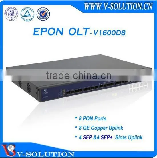8PON GEPON OLT Optical Line Terminal Support L3 Route Function With Cisco Style CLI and Friendly EMS Management photo-3
