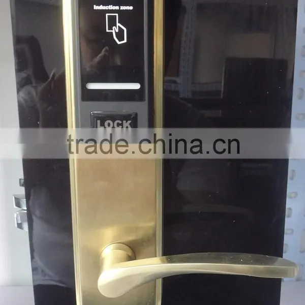 Low Price Zinc Alloy Rfid Card Security Handle Safe Digital Hotel Smart Keyless Electronic Lock photo-5