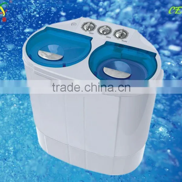 3kg Mini Twin Tub Washing Machine for Baby Export to Iraq