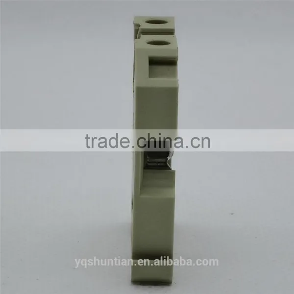 JXB (SAK) TERMINAL BLOCKS SAK6EN Green Common Use Module Din Rail Shell Terminal Block photo-2