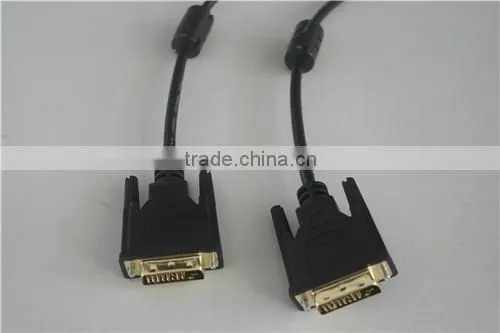 1.8M 6FT DVI-D to DVI-D Gold Male ( 24+1 Pin ) Dual Link Cable Gold Plate NEW photo-3