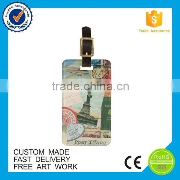 China Manufacturer Durable Fashion Pvc Luggage Tag photo-3