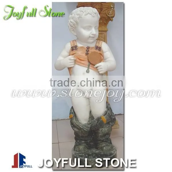 Little Boy Stone Statue, Marble Stone Statue