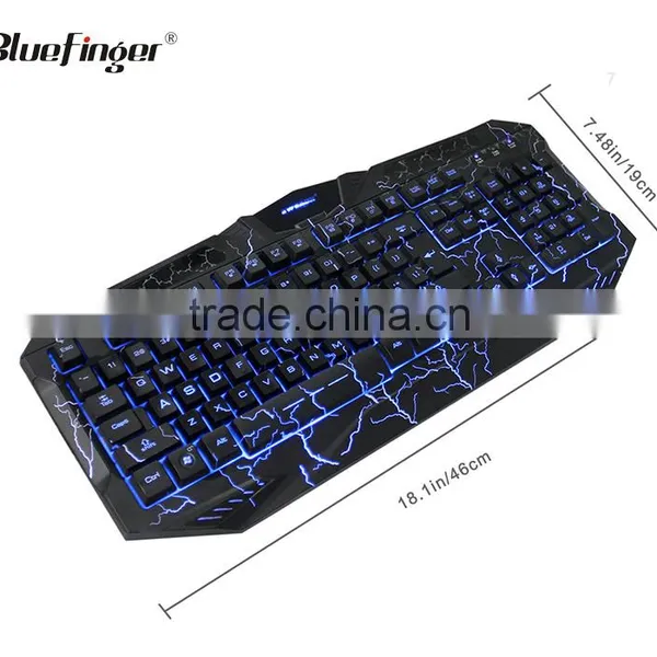 OEM USB Wired Split Keyboard With Changeable Color Backlit photo-2