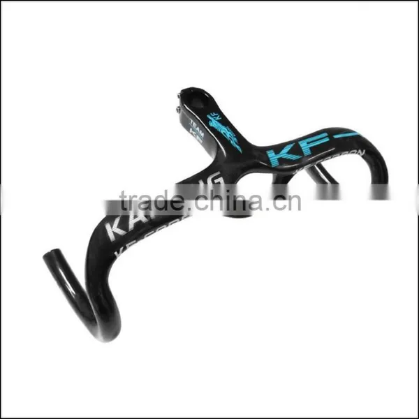 2016 Mountain Bikes Carbon Handlebar Mtb Road Bike Accessories Bicycle Parts Grips With Stem Kaifeng Brands BH2210 photo-2