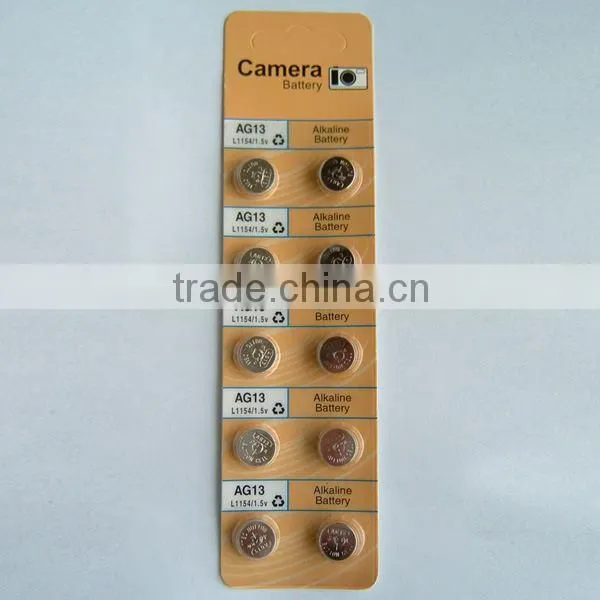 AG13 ALKALINE MANGANESE DIOXIDE BUTTON CELL