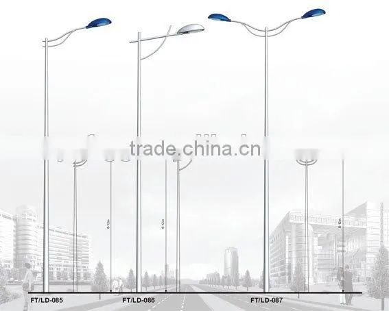 2015 Newly Designed Street Garden Lighting Model Die-casting Aluminum Alloy Solar Lights Outdoor Street Light Pole photo-2
