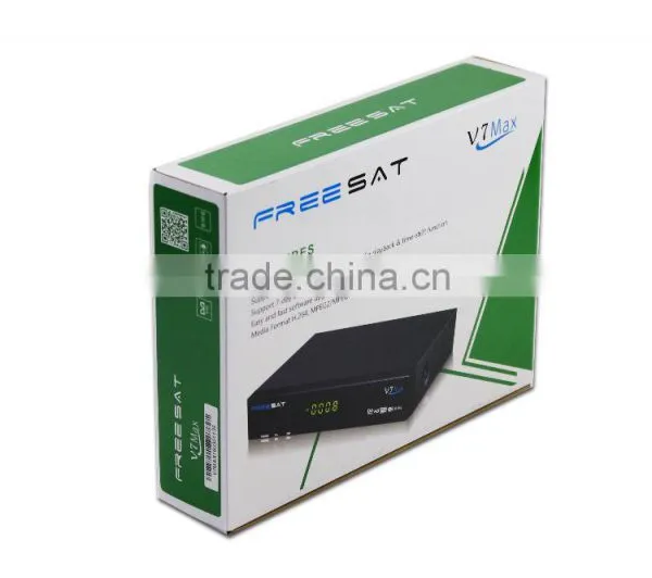 Original Manufacture Support Cccam Newcam Powrvu Biss Key 3G Youtube DVB-S2 Satellite TV Decorder Freesat V7 Max Set Top Box photo-4