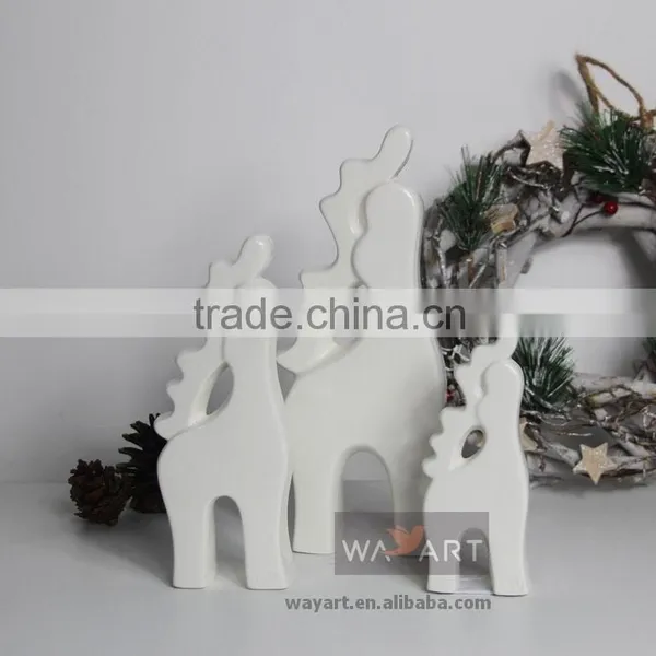 Red and White Christmas Reindeer of Xmas Decoration photo-5