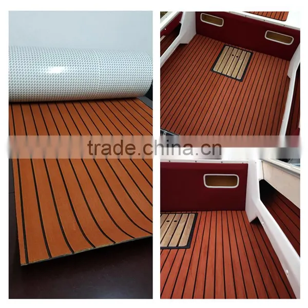 Melors Yacht Floor Decking Synthetic Teak Wood Mat EVA Material photo-2