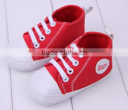 Baby Canvas Shoes / Baby Infant Toddler Moccasins / Toddler Baby Shoes photo-6