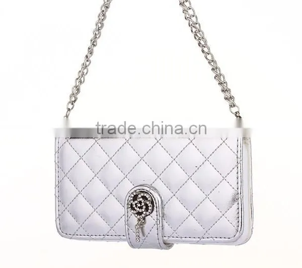Luxury Charm Leather Handbag Wallet Purse Cover Case for Iphone6s photo-2