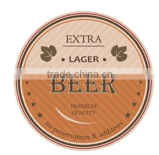 White Label Wine Sticker Label Beer Glass Bottle Sticker photo-5