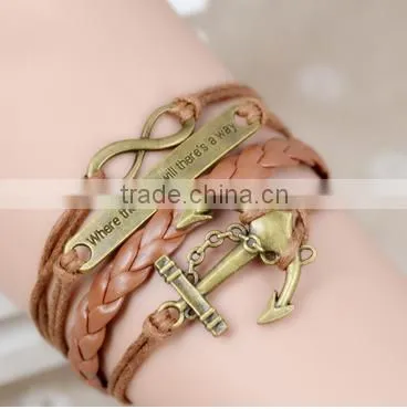 Woven Fashion Wrap Love Bracelet photo-2