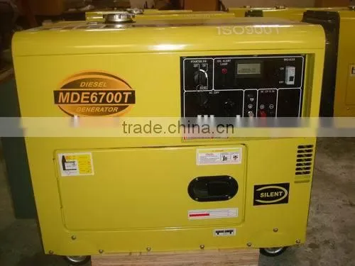 Super Silent 70db Portable Diesel Generator 5kw photo-2
