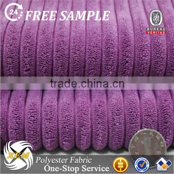 Hot Sale Fine Wide Wale Corduroy Fabric For Cushion 2016 photo-4
