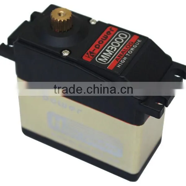 K-power MM3000 Metal Gear RC Analog Servo With 2BB for Helicopter photo-2