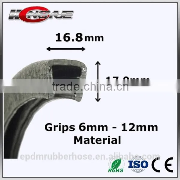 u Shaped Edge Trims Protective Door Window Frame Epdm Car Rubber Seals photo-4