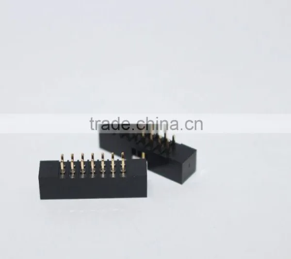 Box Header 2.54mm V/T Black 10~40pin photo-6