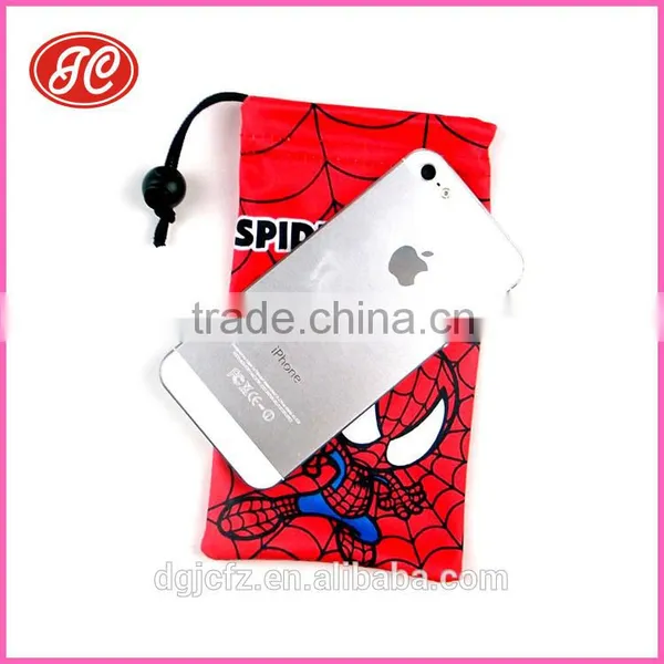 Soft And Fashion Digital Printing Microfiber Cell Phone Pouch, Glasses Bag photo-2
