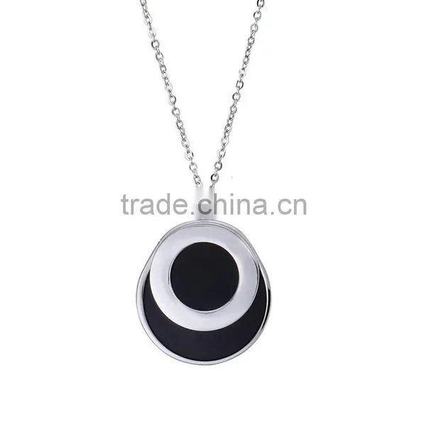 Stainless Steel Enamel Semi Pendant Jewelry photo-5