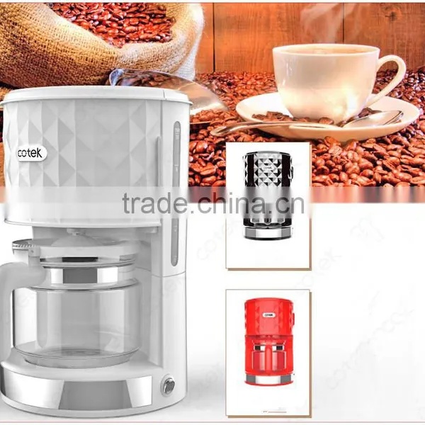 Coffee Machine/10-12cup Special Diamond Desigh Electric Drip Coffee Maker Auto Cut-off With CE, CB, GS, ROHS, EMC, LFGB photo-4