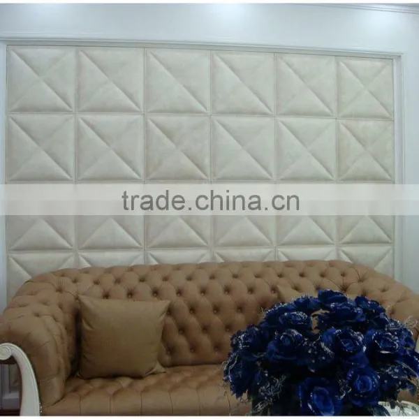 3d Leather Wall Panel 40cm 40cm photo-6