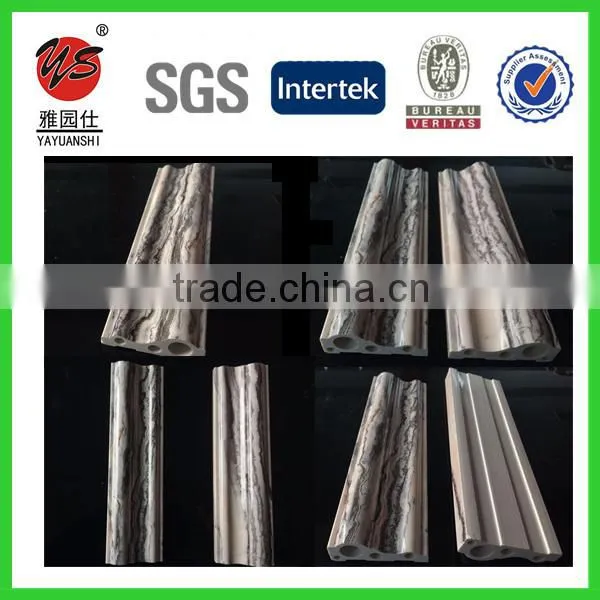 6cm Marble Design Pvc Moulding Profile for uv Sheet photo-2