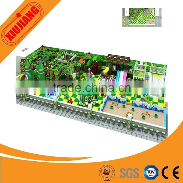 Jungle Themed Popular Kids Indoor Playground For Sale,Soft Modular Playground Manufacturer photo-3