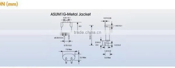 UM-1 SMD Quartz Crystal-Smart House photo-2