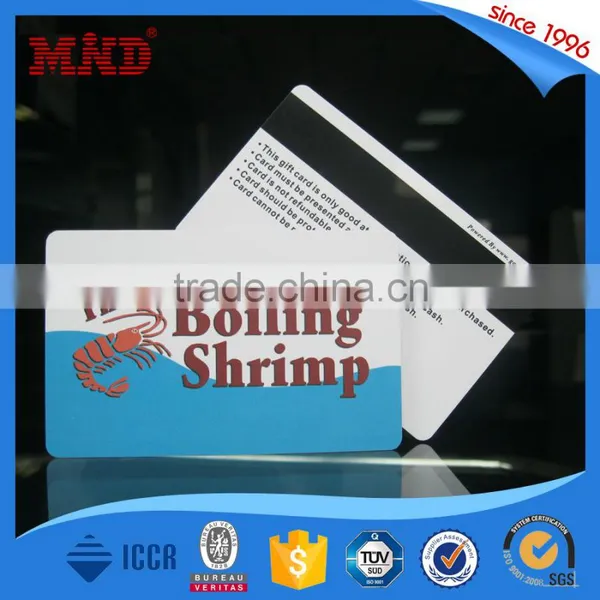 MDP119 Plastic Pvc Rfid Magnetic Stripe Hotel Door Lock Key Cards photo-4