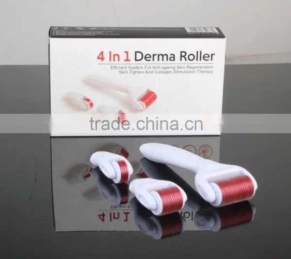 GTO Newest 300/720/1200 Needles 4 in 1 Derma Roller photo-2