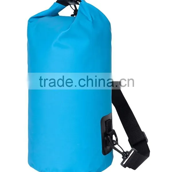 Foldable Outdoor Waterproof Plastic Dry Bag With Shoulder Strap Dry Sack for Kayaking photo-2